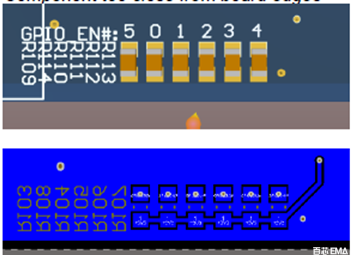 贴片元器件不要离 PCB 板边太近