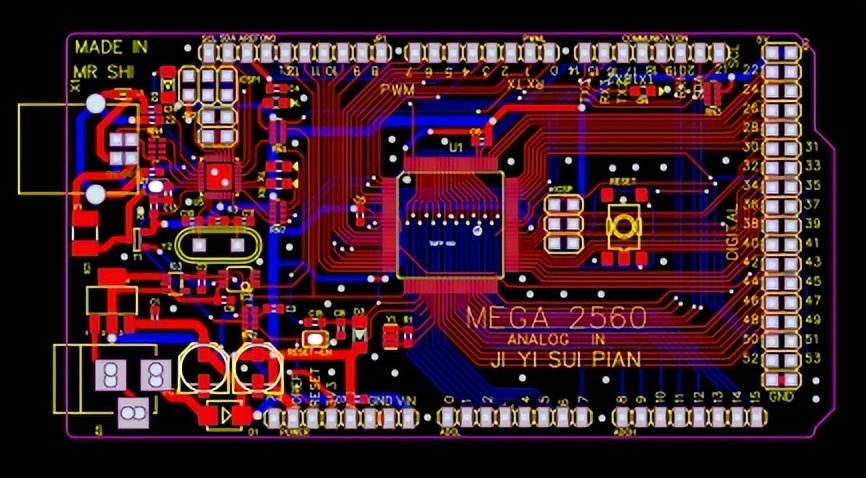 兼容的 Arduino Mega 2560 板